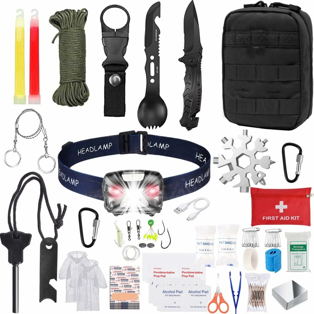 Kit de Supervivencia,Equipo de Emergencia,Kit Supervivencia 